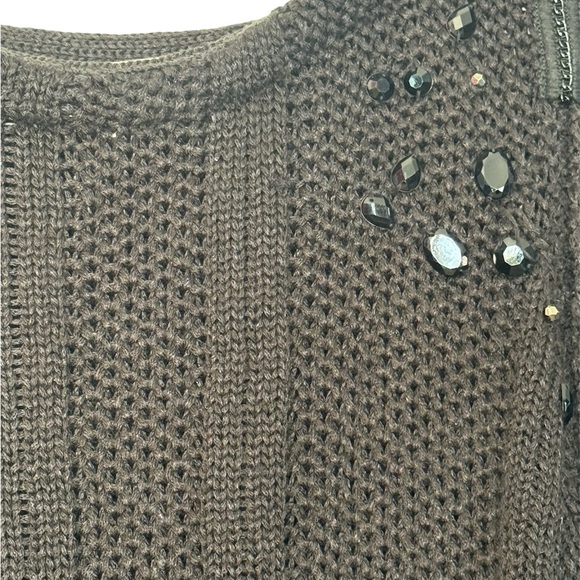 Zara Knit Sweater with Embellishments - Picture 3 of 4